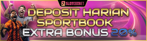 DEPOSIT HARIAN SPORTBOOK 20%
